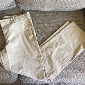 Khaki slacks